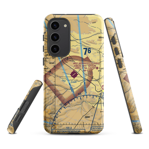 Hot Springs County Airport (HSG) VFR Sectional Samsung Phone Case