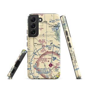 Hought Airstrip (NA18) VFR Sectional Samsung Phone Case