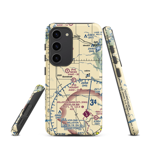 Hought Airstrip (NA18) VFR Sectional Samsung Phone Case