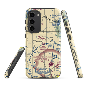 Hought Airstrip (NA18) VFR Sectional Samsung Phone Case