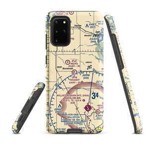 Hought Airstrip (NA18) VFR Sectional Samsung Phone Case