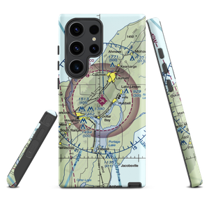 Houghton County Memorial Airport (CMX) VFR Sectional Samsung Phone Case