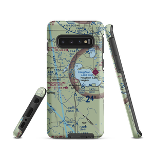 Houghton Lake State Airport (5Y2) VFR Sectional Samsung Phone Case