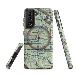 Houston County Airport (CHU) VFR Sectional Samsung Phone Case