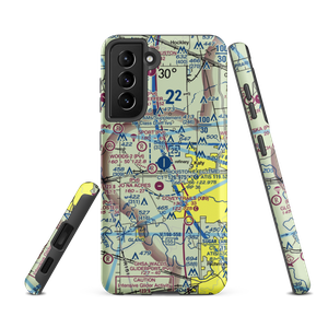 Houston Executive Airport (TME) VFR Sectional Samsung Phone Case