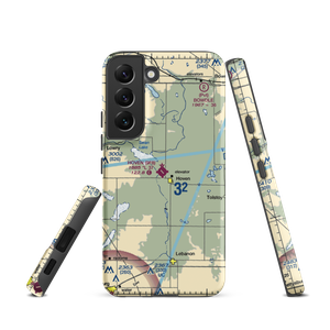 Hoven Municipal Airport (9F8) VFR Sectional Samsung Phone Case