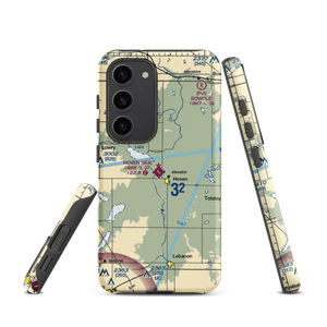 Hoven Municipal Airport (9F8) VFR Sectional Samsung Phone Case