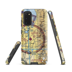 Hoversland Airport (MT19) VFR Sectional Samsung Phone Case