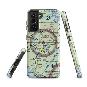 Howard County Airport (M77) VFR Sectional Samsung Phone Case