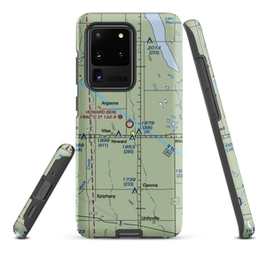 Howard Municipal Airport (8D9) VFR Sectional Samsung Phone Case