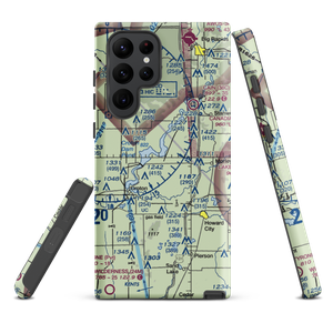 Howe Airport (8MI4) VFR Sectional Samsung Phone Case