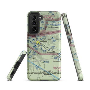 Howell Valley Airport (88MO) VFR Sectional Samsung Phone Case