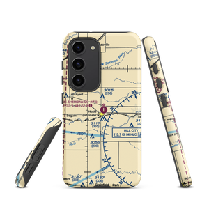 Hoxie-Sheridan County Airport (1F5) VFR Sectional Samsung Phone Case