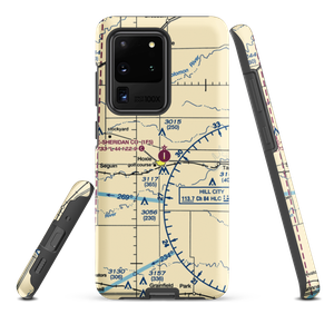 Hoxie-Sheridan County Airport (1F5) VFR Sectional Samsung Phone Case