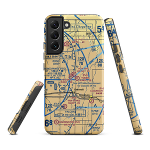 Hoy Airstrip (76CO) VFR Sectional Samsung Phone Case