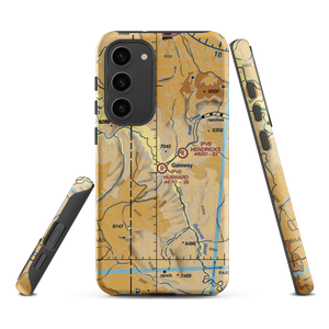 Hubbard Airport (9CO3) VFR Sectional Samsung Phone Case