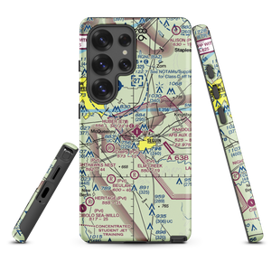 Huber Airpark Civic Club Llc Airport (E70) VFR Sectional Samsung Phone Case