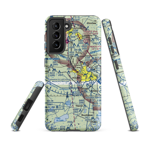 Huffaker Field (LA73) VFR Sectional Samsung Phone Case