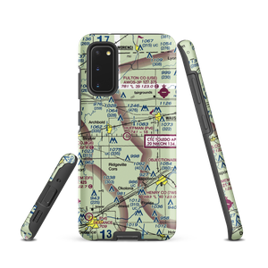 Huffman Farm Airport (4OH8) VFR Sectional Samsung Phone Case