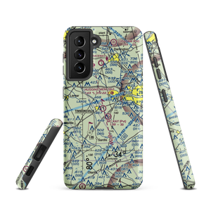 Huggins Memorial Airport (58J) VFR Sectional Samsung Phone Case