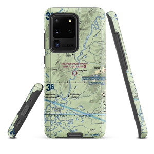 Hughes Airport (HUS) VFR Sectional Samsung Phone Case