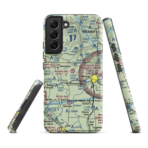 Hughes Airport (WS96) VFR Sectional Samsung Phone Case