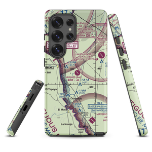Hughes Ranch Airport (50XS) VFR Sectional Samsung Phone Case