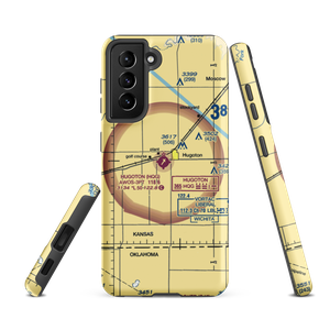 Hugoton Municipal Airport (HQG) VFR Sectional Samsung Phone Case