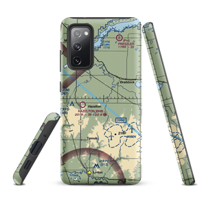 Humann Private Airstrip (ND85) VFR Sectional Samsung Phone Case