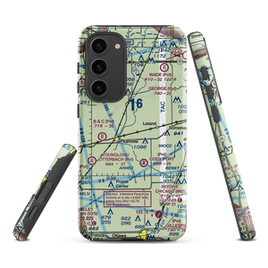 Humm Airport (06IL) VFR Sectional Samsung Phone Case