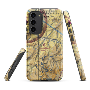 Hungry Ridge Ranch Airport (37ID) VFR Sectional Samsung Phone Case