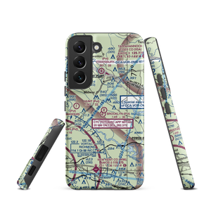 Hunt Airport (0VA3) VFR Sectional Samsung Phone Case