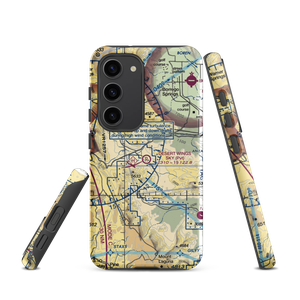 Hunt's Sky Ranch Airport (04CL) VFR Sectional Samsung Phone Case