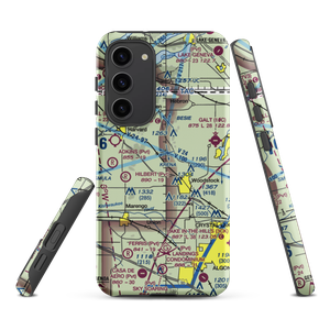 Hunter Airport (8LL1) VFR Sectional Samsung Phone Case