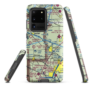 Hunter Airport (8LL1) VFR Sectional Samsung Phone Case