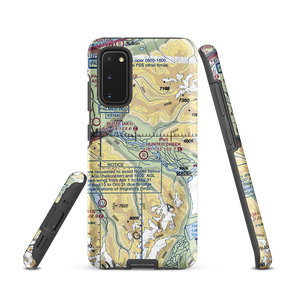 Hunter Creek Airport (AK66) VFR Sectional Samsung Phone Case