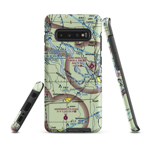 Hunter Raffety Elevators Inc Airport (92IL) VFR Sectional Samsung Phone Case