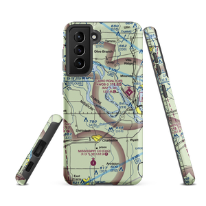 Hunter Raffety Elevators Inc Airport (92IL) VFR Sectional Samsung Phone Case