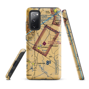 Huntington Municipal Airport (69V) VFR Sectional Samsung Phone Case