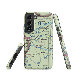 Hunziker Airport (2MO6) VFR Sectional Samsung Phone Case