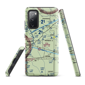 Hunziker Airport (2MO6) VFR Sectional Samsung Phone Case