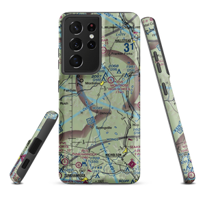 Husky Haven Airport (P32) VFR Sectional Samsung Phone Case