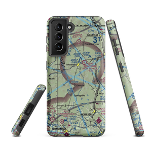 Husky Haven Airport (P32) VFR Sectional Samsung Phone Case