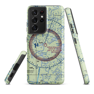 Huslia Airport (HLA) VFR Sectional Samsung Phone Case