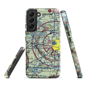 Hustons Airport (IN93) VFR Sectional Samsung Phone Case