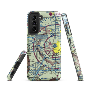 Hustons Airport (IN93) VFR Sectional Samsung Phone Case