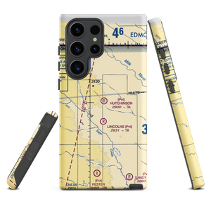 Hutchinson Airport (26MT) VFR Sectional Samsung Phone Case