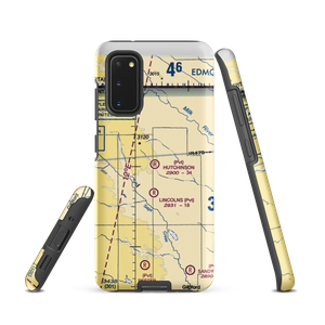 Hutchinson Airport (26MT) VFR Sectional Samsung Phone Case