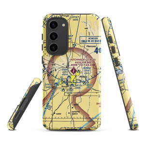 Hutchinson County Airport (BGD) VFR Sectional Samsung Phone Case