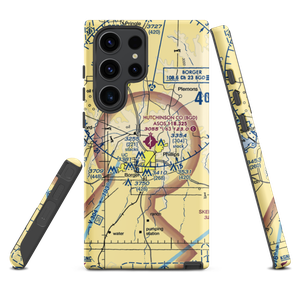 Hutchinson County Airport (BGD) VFR Sectional Samsung Phone Case